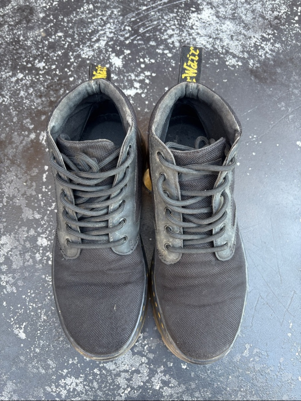 Dr. Martens Bonny Men’s Lace-Up Combat Boot Yellow Stitching. Size 7 M/ 8 L - Picture 9 of 9